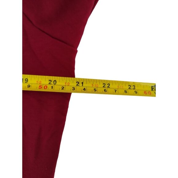 Women's Red Open Front Long Sleeve Lace Cardigan Size XXL Cotton Polyester. - Picture 6 of 8